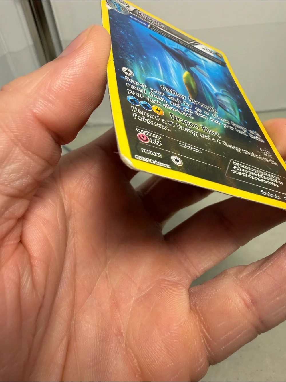 Kingdra Pokemon 108/160 Primal Clash Holo Rare HP